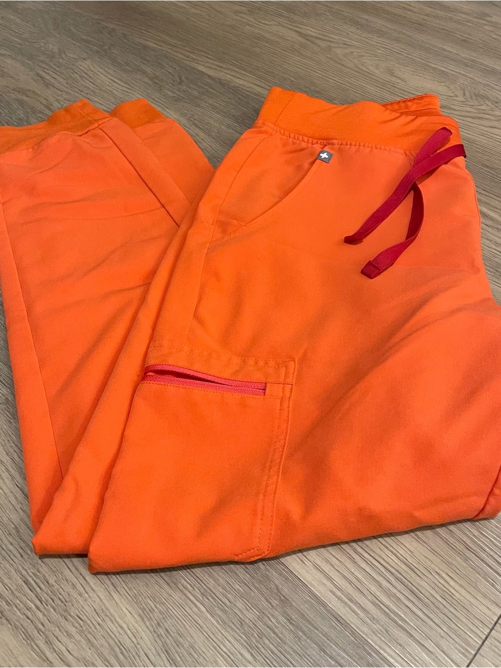 Figs Zamora Jogger Scrub Pants, Orange